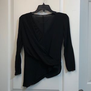 Zara Asymmetrical Crossover Top